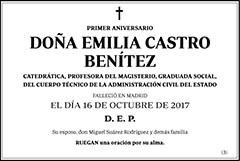Emilia Castro Benítez